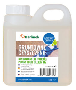 Intensywny zmywacz do podłóg z olejami UV Barlinek