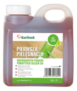 Olej pielęgnacyjny do podłóg z olejem UV Barlinek